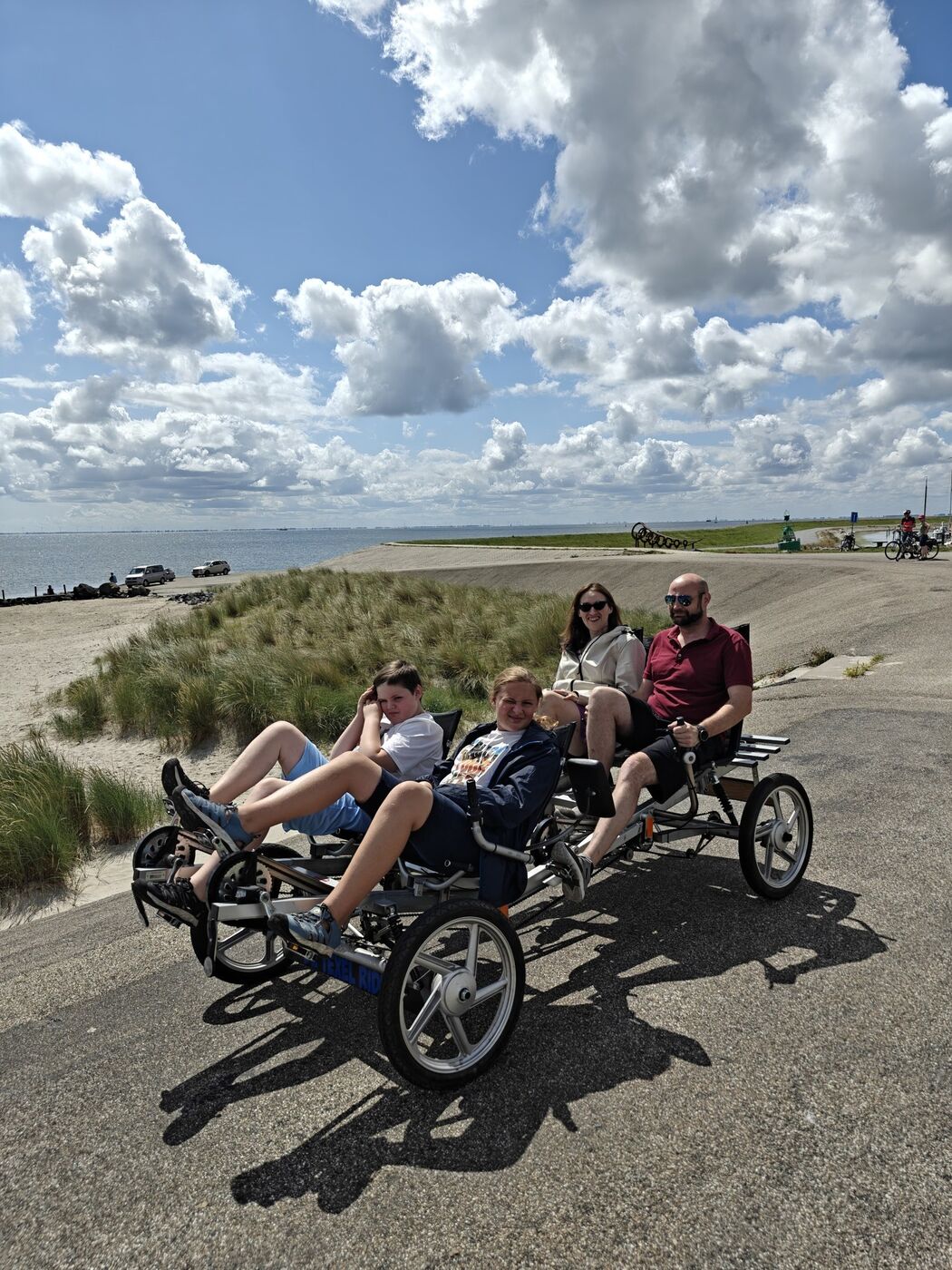 Gezinsuitje op Texel