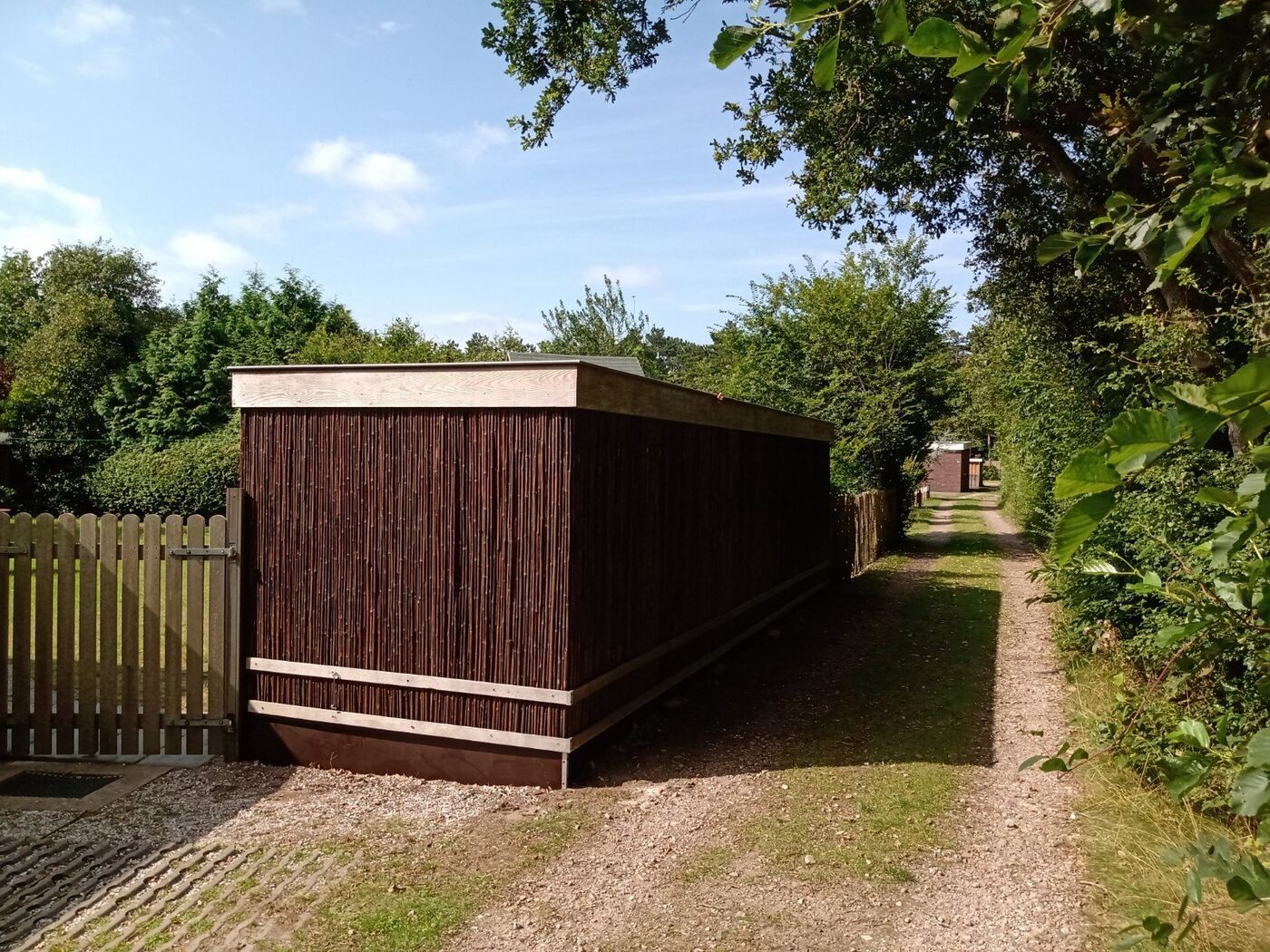 Blokhutten en overkappingen — Texel
